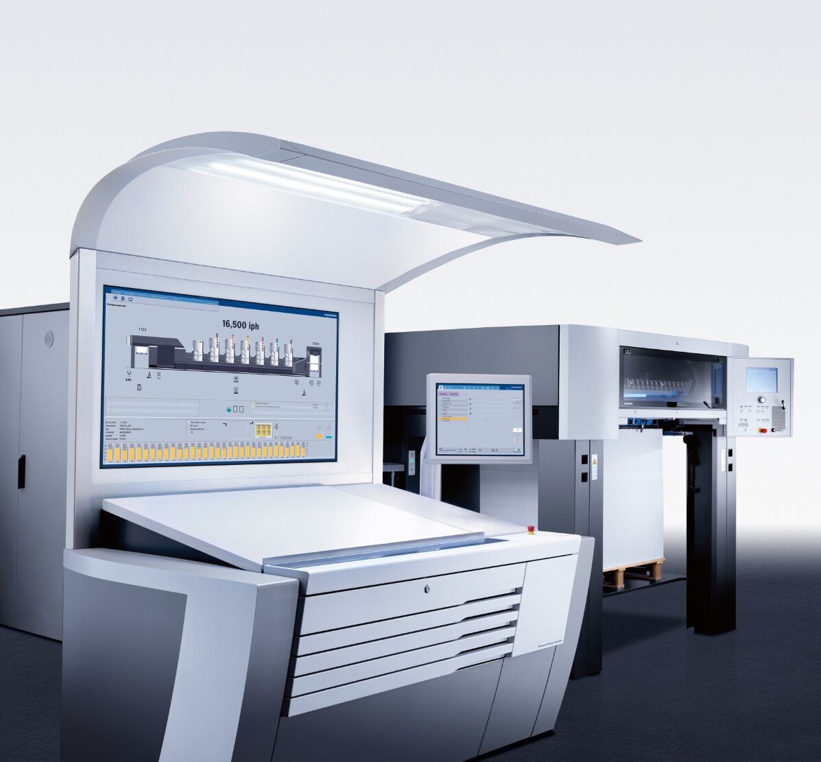 海德堡四开四色机